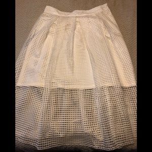 White skirt size 12